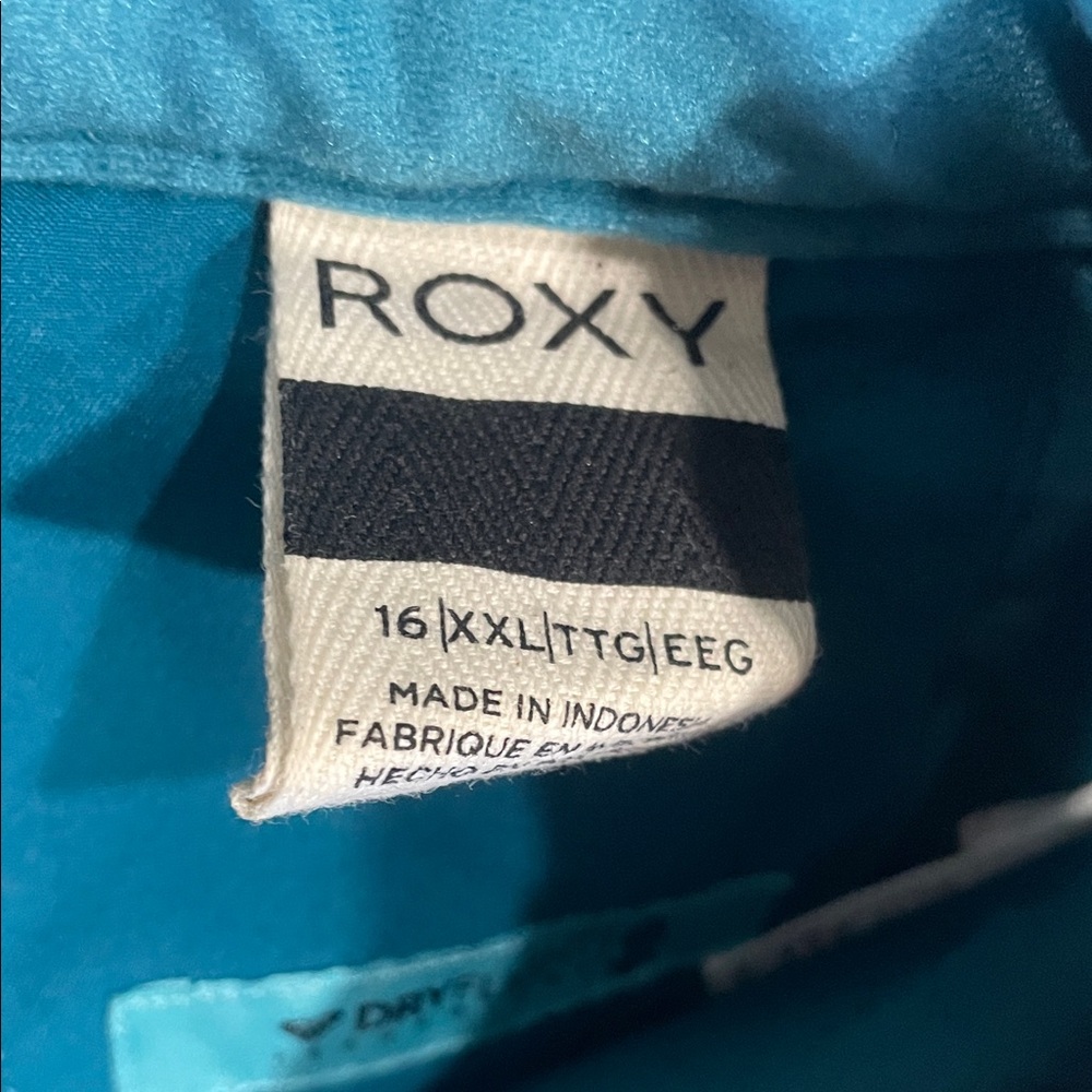 Roxy Kids Blue snow Pants size XXL 16 yrs old - Picture 2 of 16